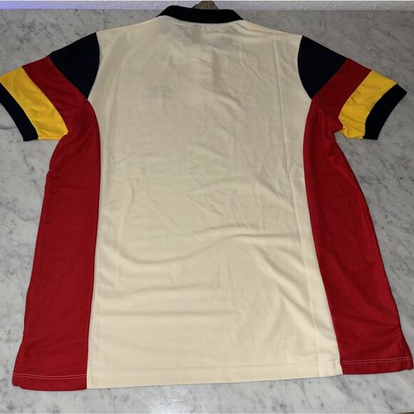 Agtawh Mens Regular fit Short Sleeve Polo Shirt XL Beige New - Picture 7 of 8